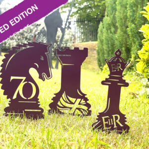 Limited Edition Queen's Jubilee Garden Decor