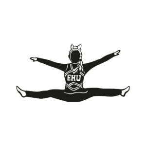 12" Landscape Personalised Gymnast Statue Silhouette