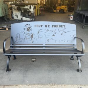 Custom made bench for any occasion - Bespoke & Personalise Garden Benches